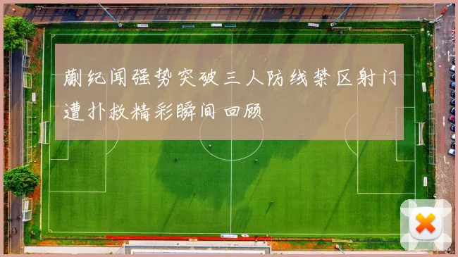 蒯纪闻强势突破三人防线禁区射门遭扑救精彩瞬间回顾